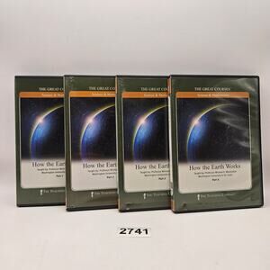 THE GREAT COURSES: HOW THE EARTH WORKS PT1-4 DVD